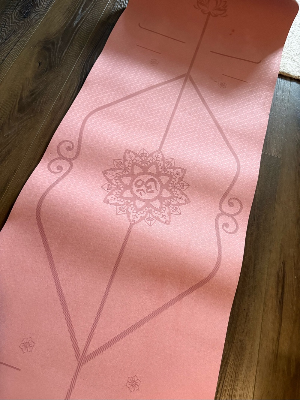 Pink Yoga Mat - Picture 2 of 3